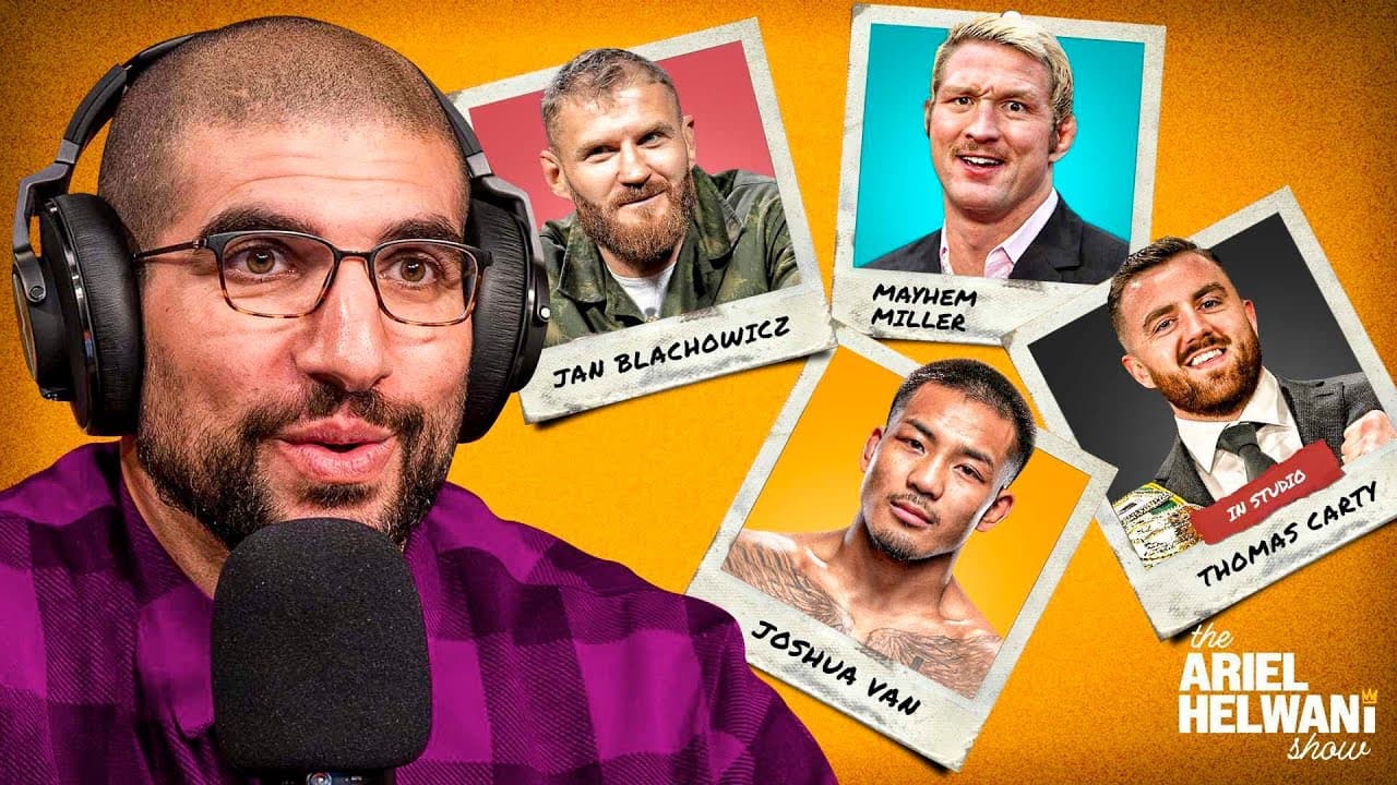 Mayhem Miller Reunion, Jan Blachowicz, Josh Van, Thomas Carty in studio, On The Nose | 03/12/2025