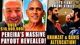 Alex Pereira's MASSIVE Payout REVEALED! DISASTROUS NEW Update on UFC White House Weather; Khamzat