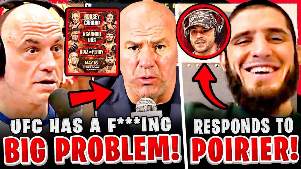 Joe Rogan SENDS A WARNING to UFC & Dana White! Islam Makhachev RESPONDS to Dustin Poirier! Jon Jones