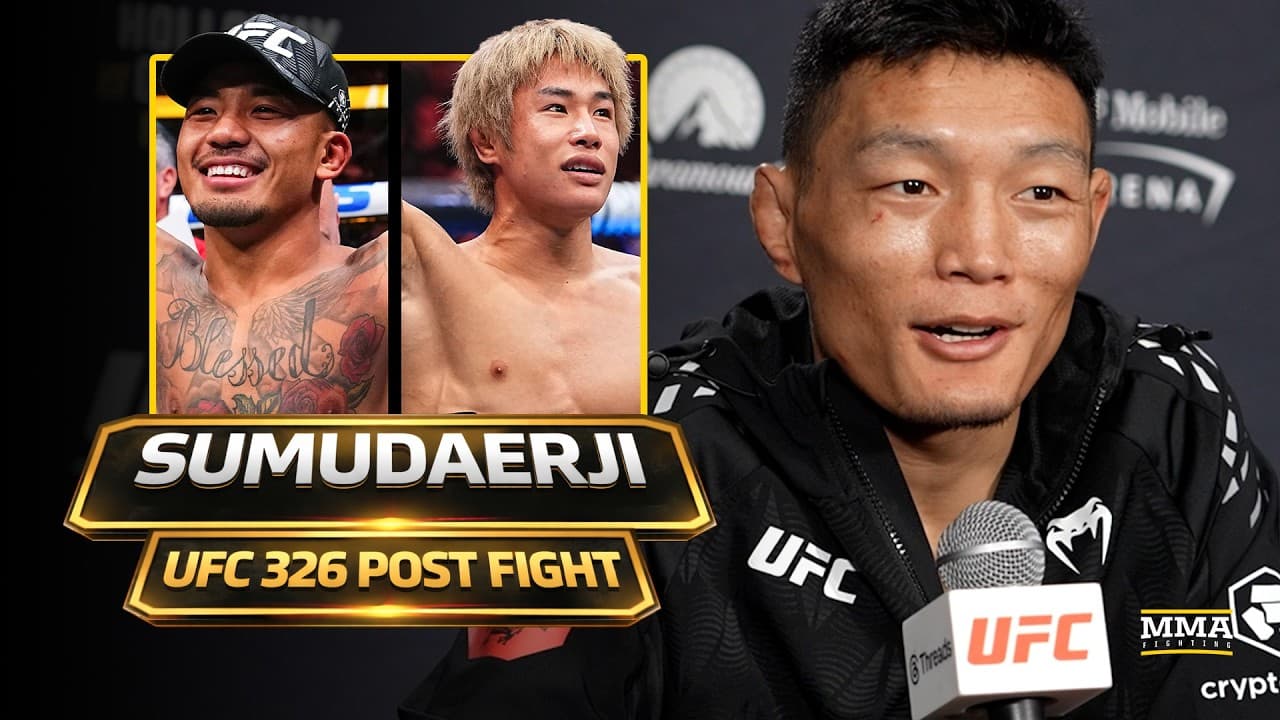 Sumudaerji Hopes Joshua Van Beats Tetsuro Tairo: 'I Want To Fight Him In The Future' | UFC 326