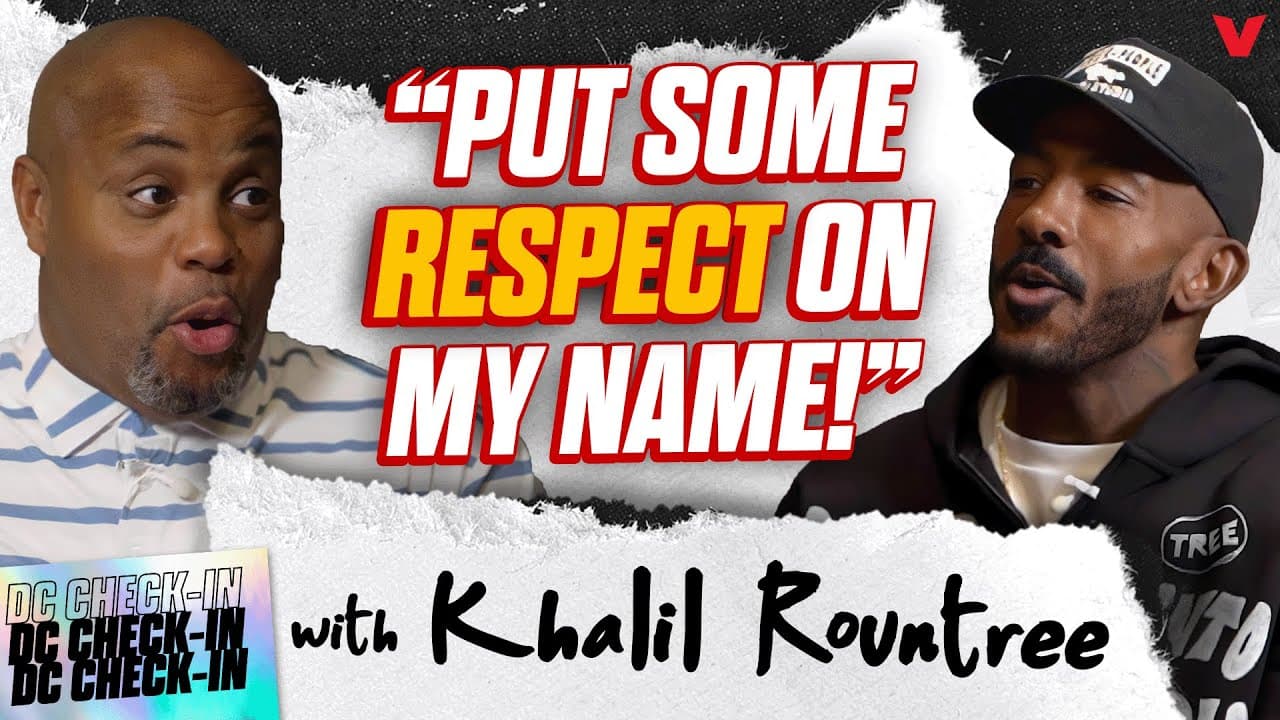 Khalil Rountree FIRES BACK at "DISRESPECT" ahead of Alex Pereira fight | Daniel Cormier Check-In