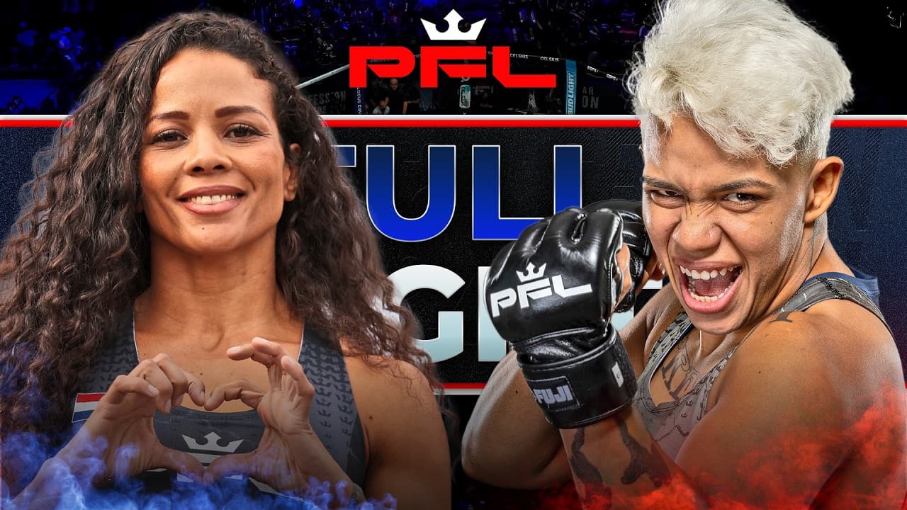 BRUTAL Catchweight Fight!! | Denise Kielholtz v Antonia Silvaneide | Full Fight | PFL Dubai