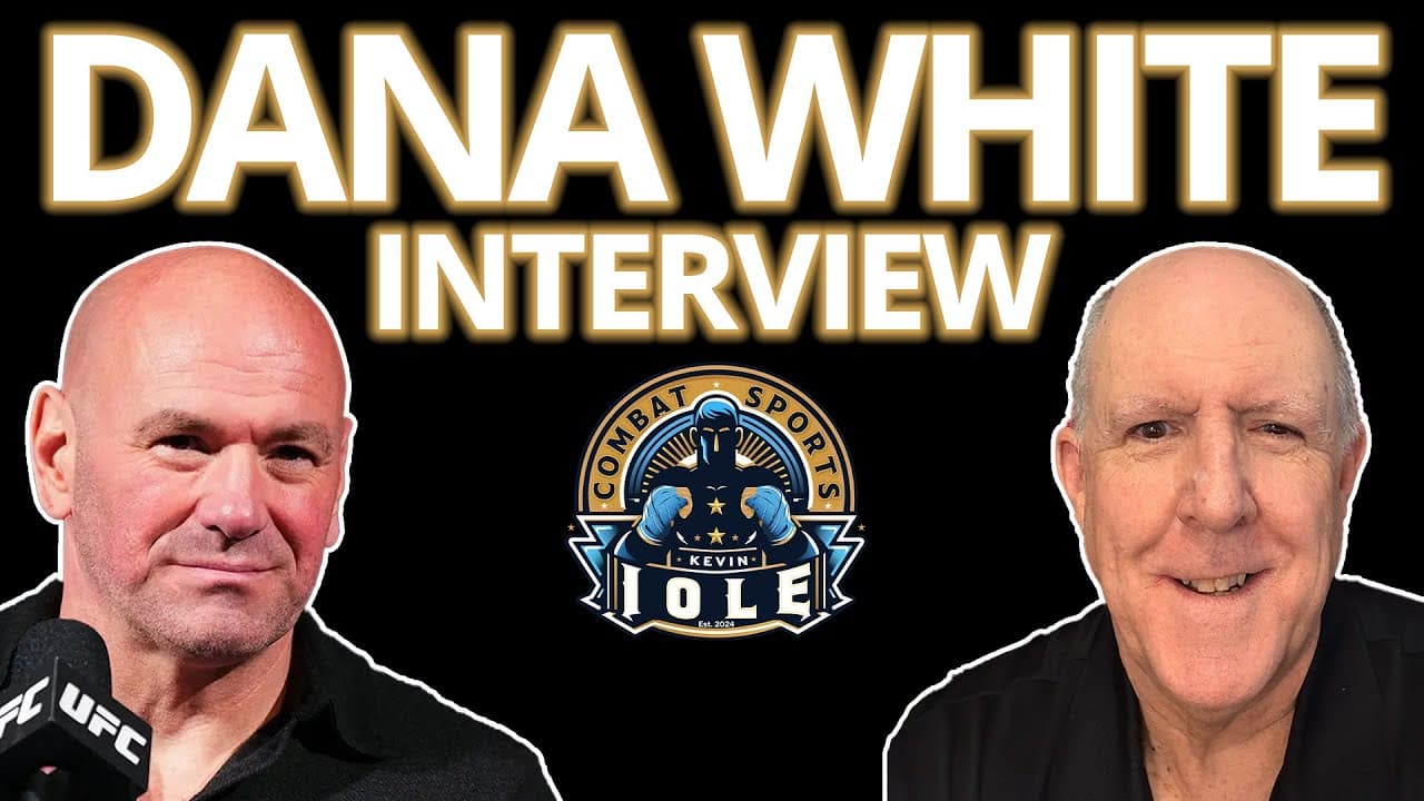 Dana White talks Alex Pereira's greatness, questions if he should do boxing and talks Conor McGregor