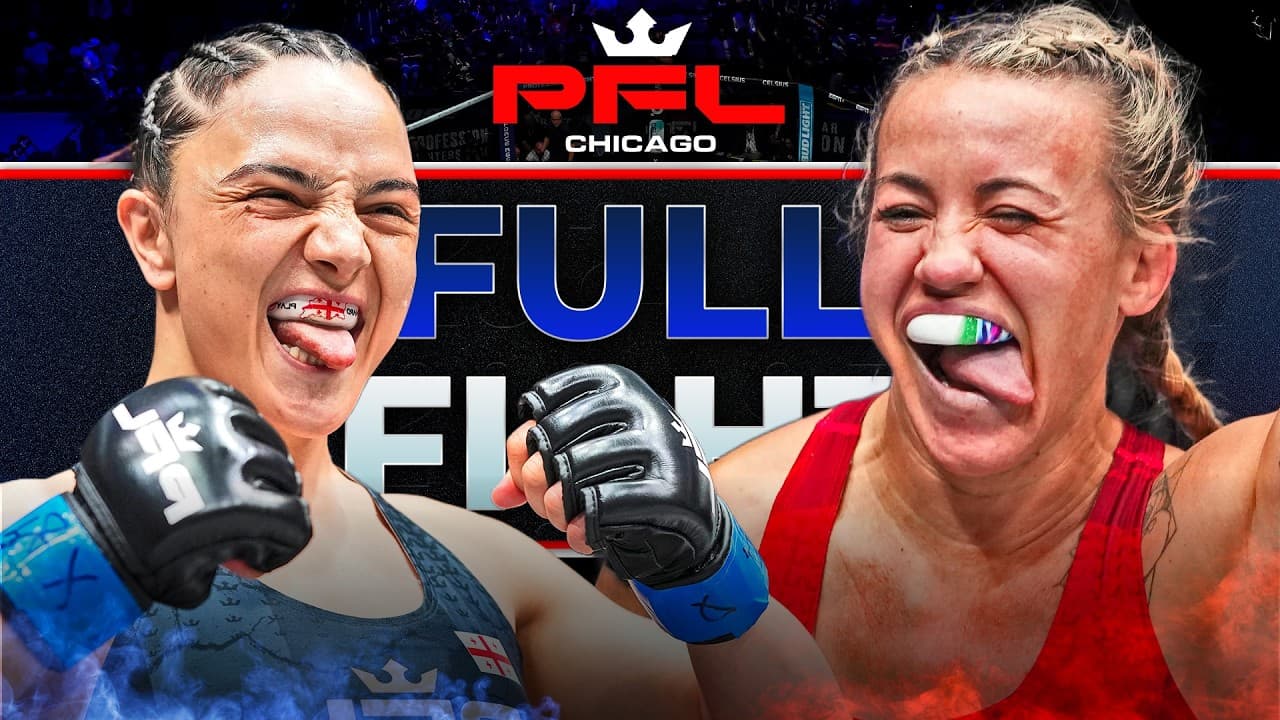 PFL Veteran vs Debutant! | Jena Bishop v Borena Tsertsvadze | Full Fight | PFL Chicago