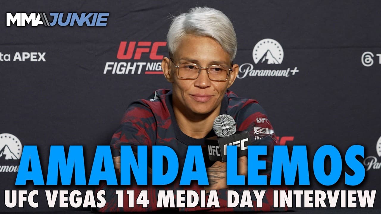 Amanda Lemos thinks she's two wins from another shot at UFC title | UFC Vegas 114