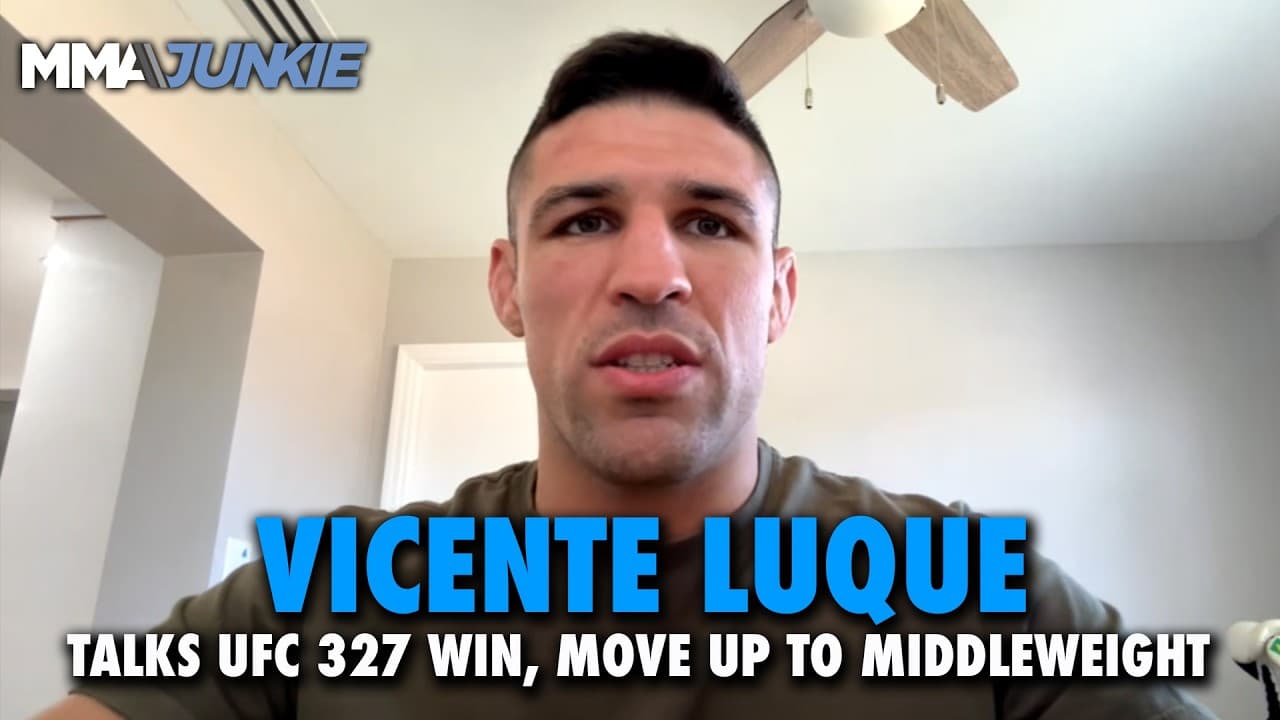 Vicente Luque confident size won't be an issue with UFC middleweight move