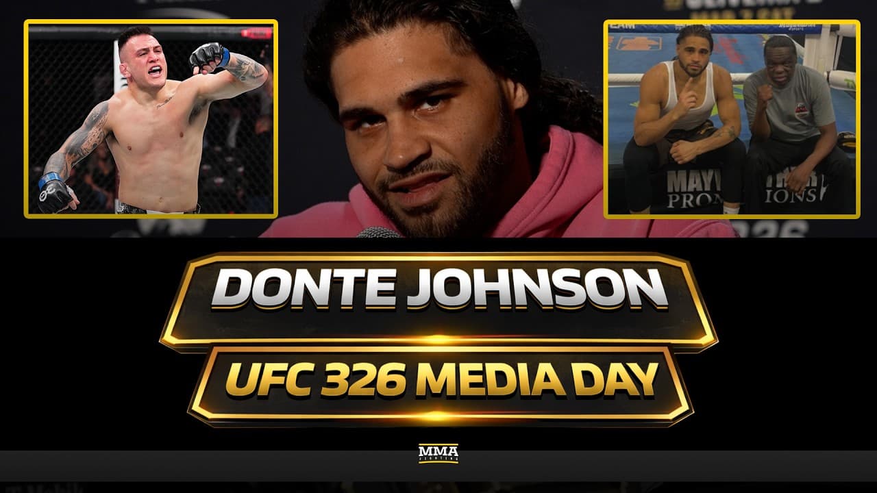 Donte Johnson Predicts Fireworks At UFC 326, Talks Aggressive Fighting Style | MMA Fighting