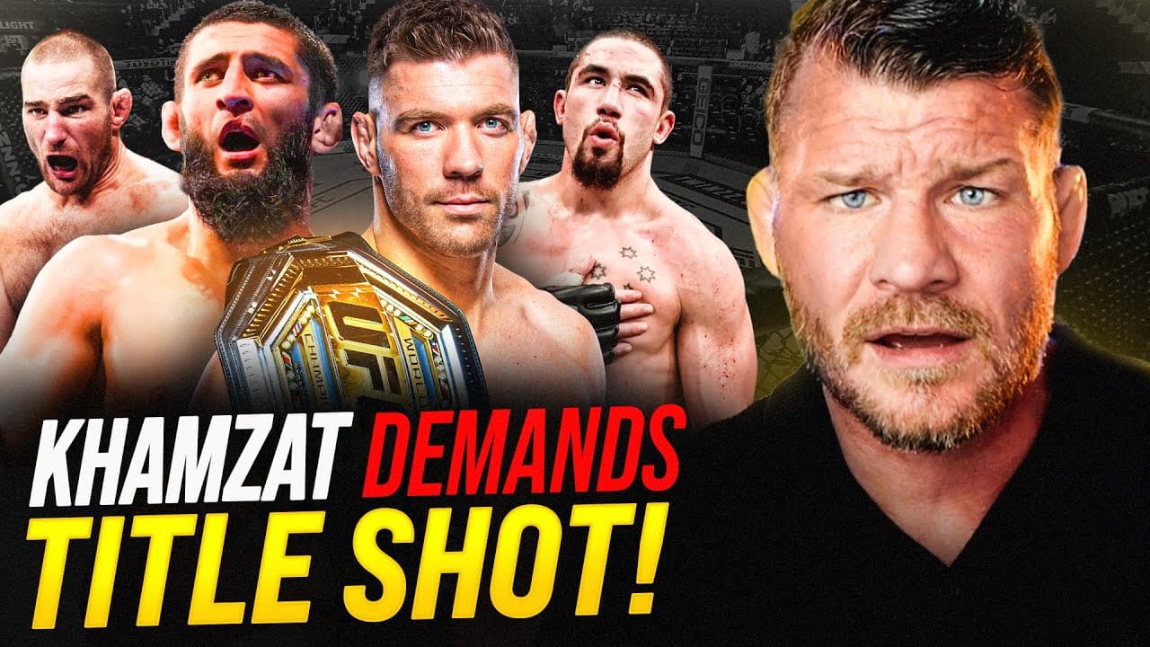 BISPING reacts: Khamzat DEMANDS Title Shot NEXT vs Dricus or Izzy! | "Fight Whittaker or Strickland"