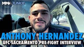 Anthony Hernandez boosted by Sean Strickland, eyes Khamzat Chimaev next | UFC Sacramento