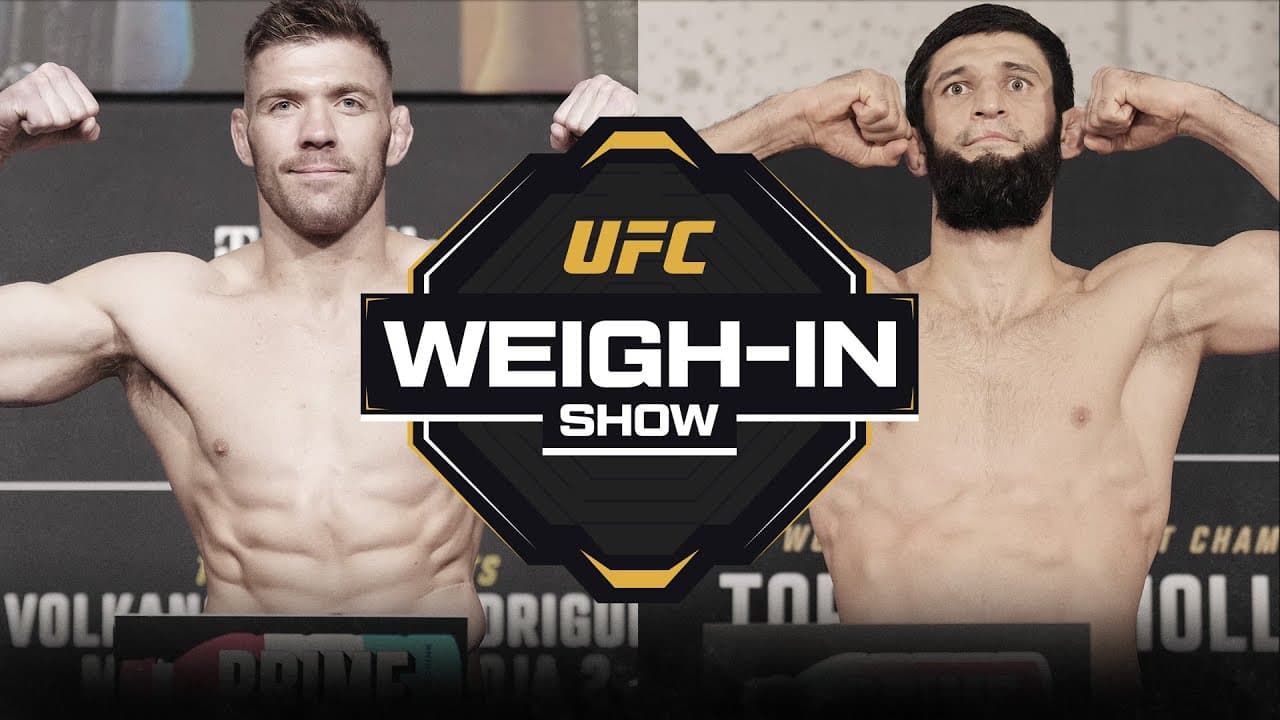 UFC 319: Morning Weigh-In Show