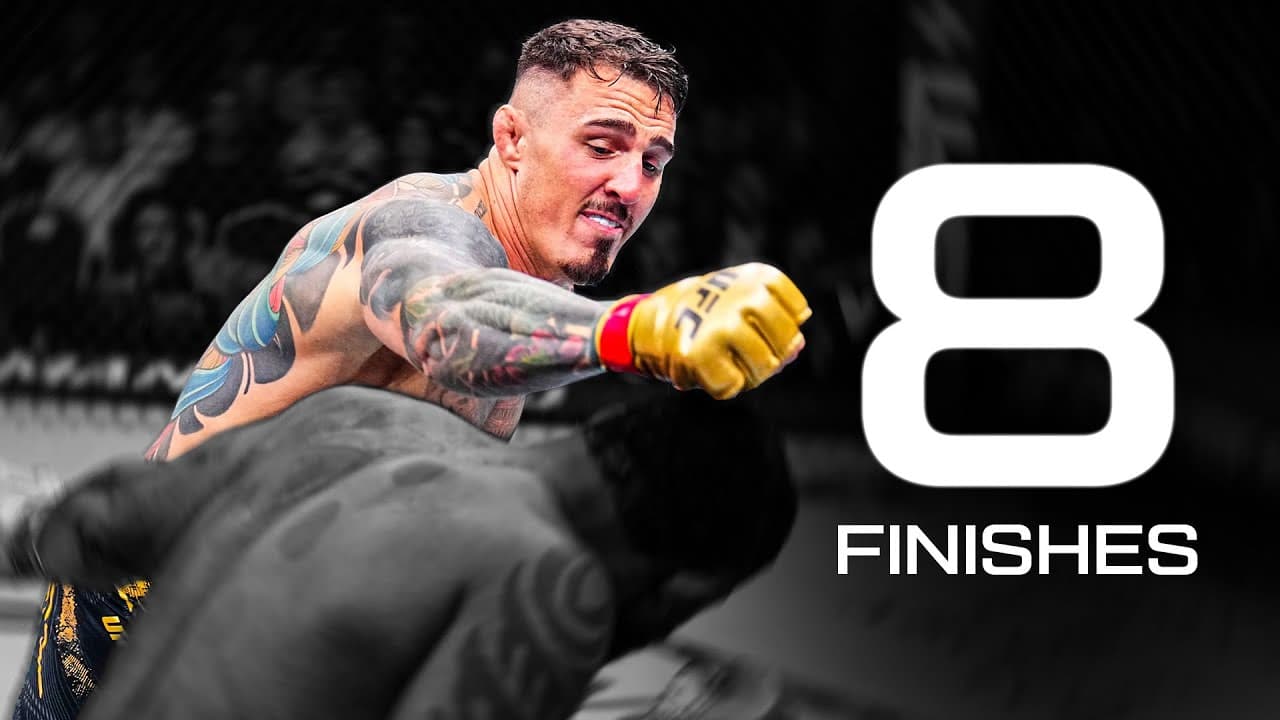 Tom Aspinall’s GREATEST FINISHES! 🔥