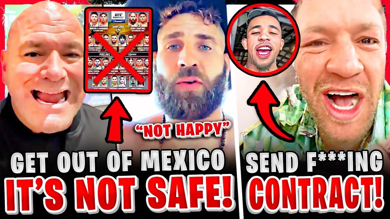 HUGE CONCERNS RISE for UFC MEXICO! Conor McGregor vs Carlos Prates?! Paddy Pimblett NOT HAPPY!