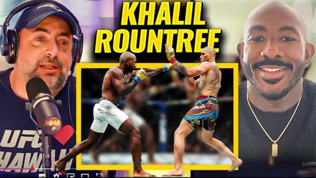 KHALIL ROUNTREE: THE PEREIRA THAT FOUGHT ANKALAEV WAS NOT THE SAME THAT FOUGHT ME