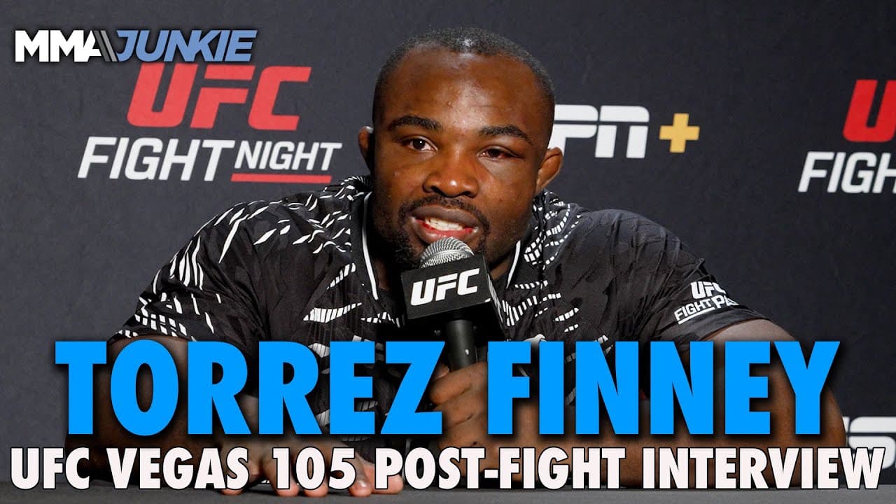Torrez Finney Reacts to Criticism of Debut Win, 30-27 Scorecard from Tony Weeks | UFC Vegas 105