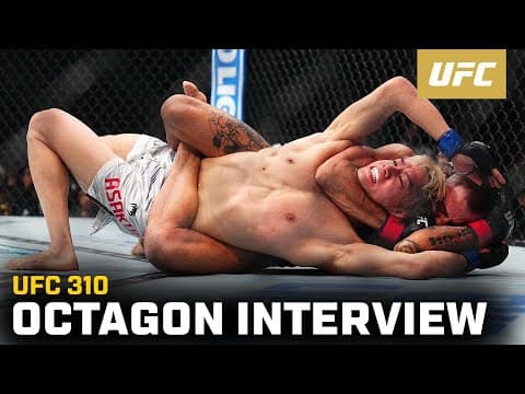 Alexandre Pantoja Octagon Interview | UFC 310