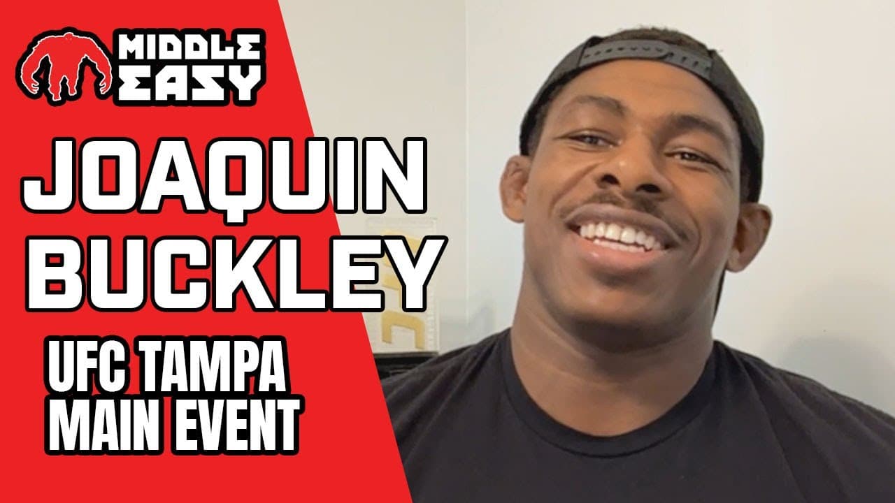 EXCLUSIVE: Joaquin Buckley talks Colby Covington main event for UFC Tampa