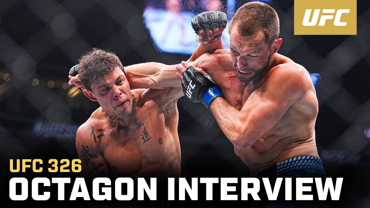 Caio Borralho Octagon Interview | UFC 326