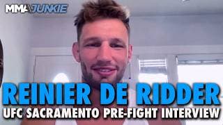 Reinier de Ridder on Roman Dolidze: 'I'm going to kill this motherf*cker' | UFC Sacramento