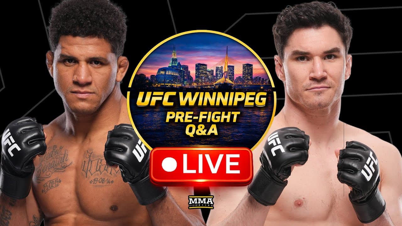 UFC Winnipeg: Burns vs. Malott LIVE Pre-Fight Show | MMA Fighting