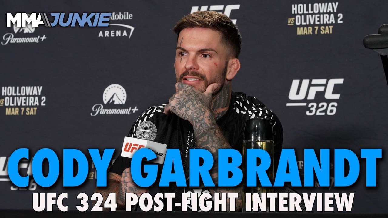 Cody Garbrandt upset after multiple low blows led to decision win | UFC 326