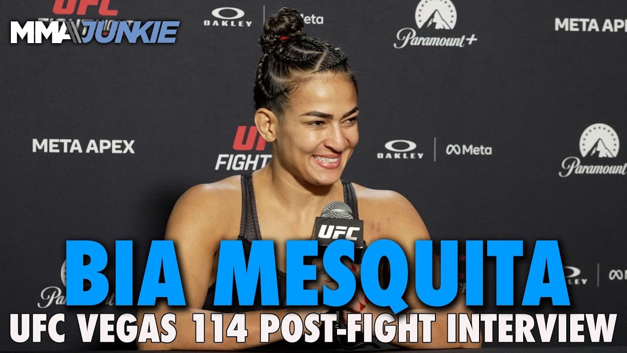 Bia Mesquita hopes to meet title expectations after another finish  | UFC Vegas 114