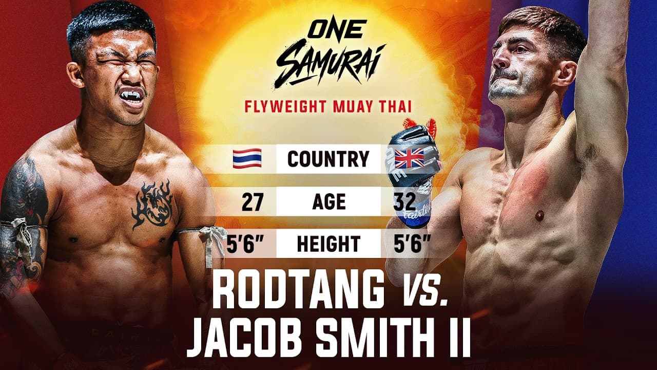 Rage Mode ACTIVATED 🔥🥊 Rodtang vs. Jacob Smith II | Muay Thai Full Fight