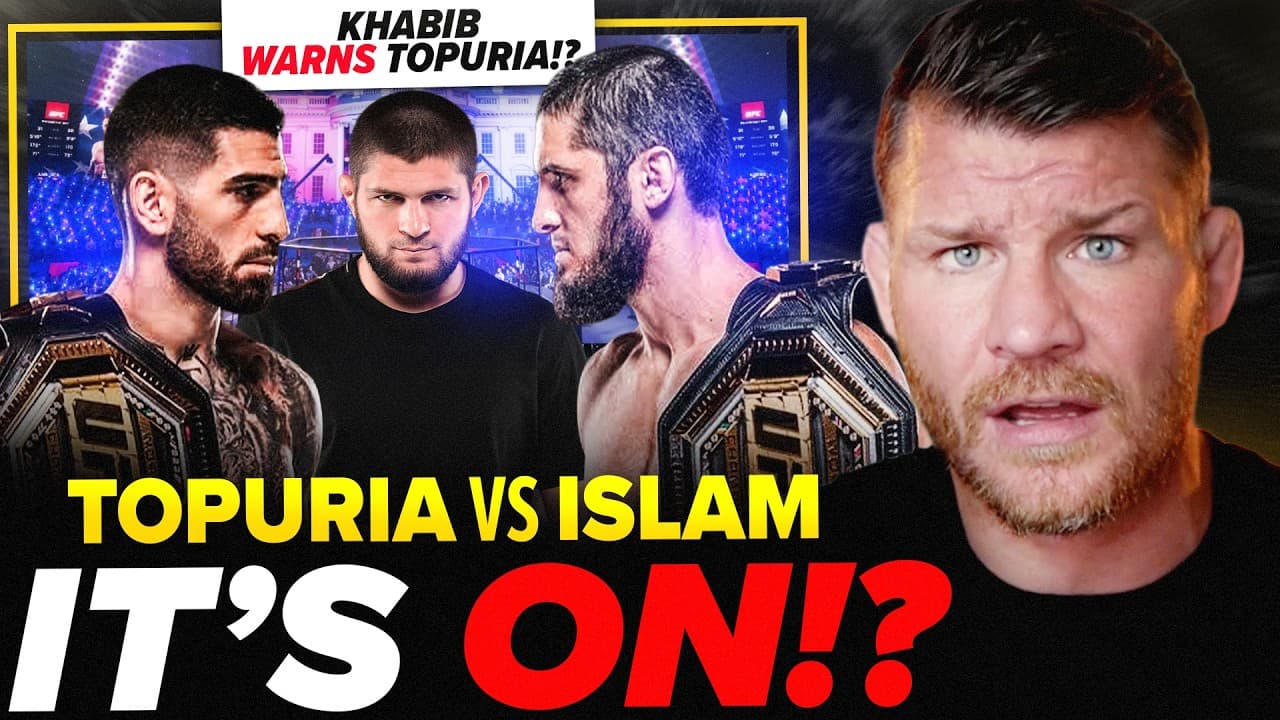 'ISLAM: I'M READY FOR ILIA!' | Makhachev CALLS OUT Topuria for WHITE HOUSE!? | BISPING REACTS