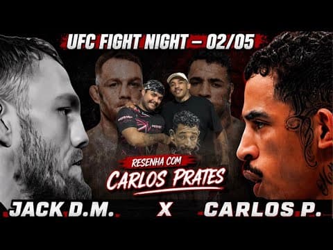 CARLOS PRATES, Exclusivo! LUTA PRINCIPAL do UFC FIGHT NIGHT+TIERLIST DA DISCÓRDIA ‘Perch Austrália’