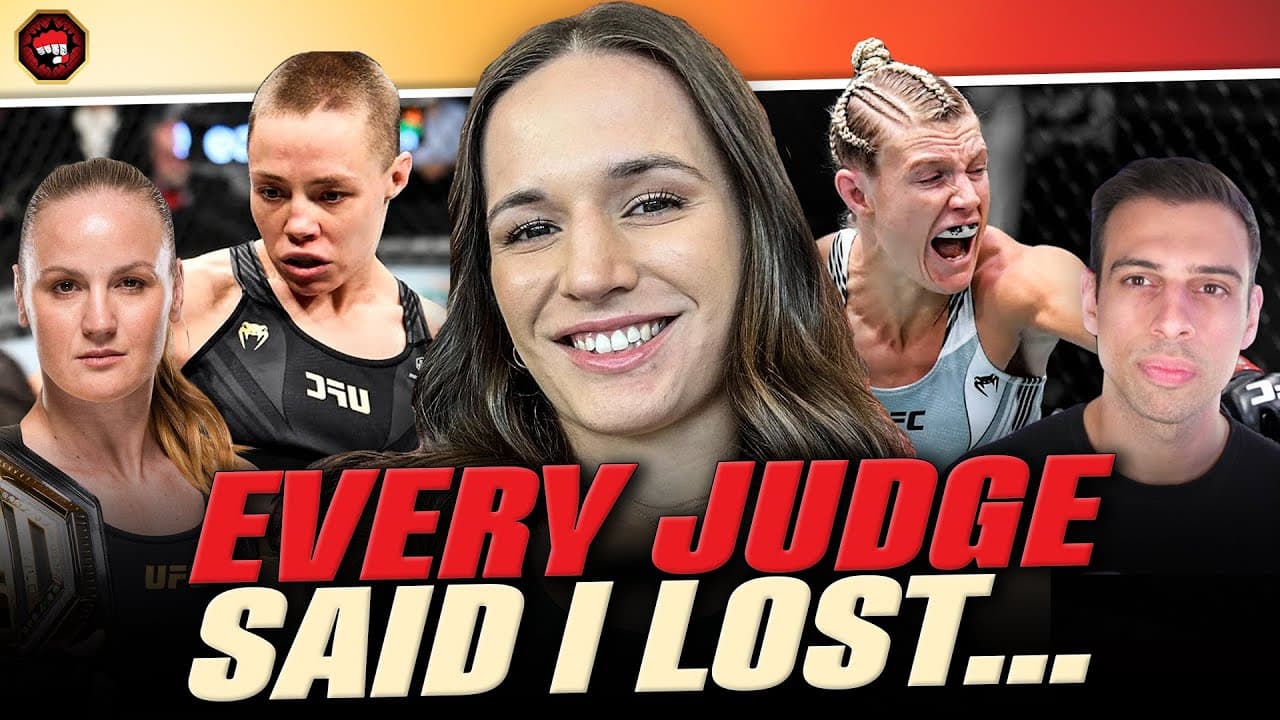 Erin Blanchfield on Dealing with FAILURE & BEATING Rose Namajunas | UFC Edmonton