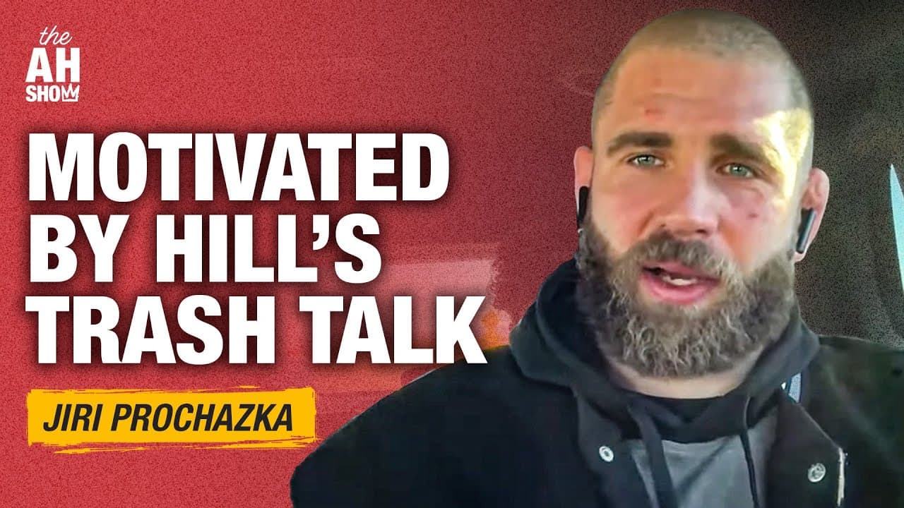 Jiri Prochazka was motivated by Jamahal Hill's trash talk: ‘These are boy speeches'