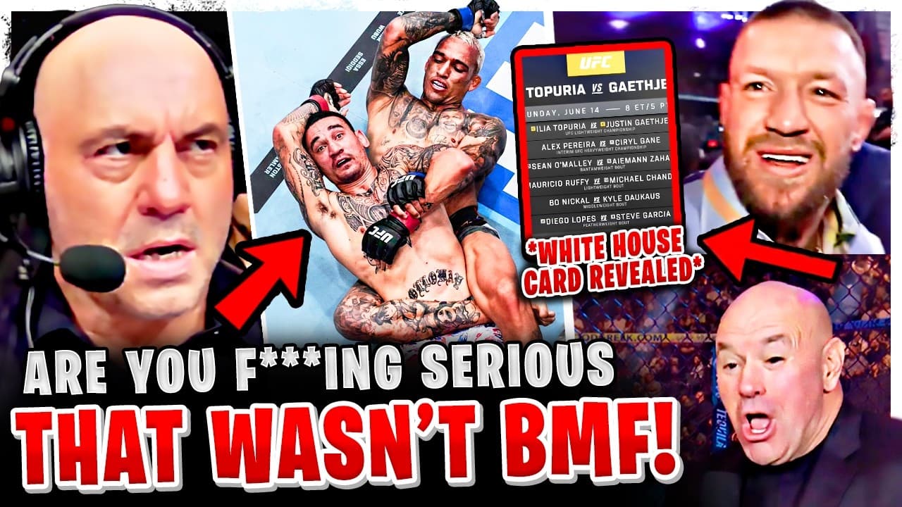 MMA Community GOES OFF on Charles Oliveira vs Max Holloway! UFC WHITE HOUSE CARD REVEALED + REACTION