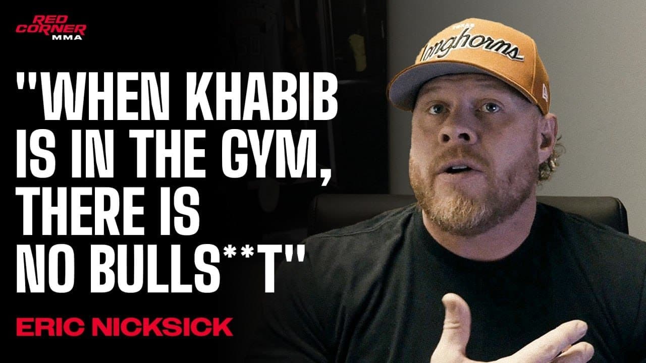 Xtreme Couture's Eric Nicksick shares gym stories: Khabib, Khamzat, Strickland, Ankalaev, Jones...