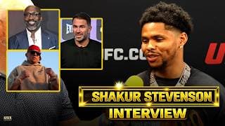 Shakur Stevenson REACTS To Shannon Sharpe, Nate Diaz, Signing With Zuffa Boxing | MMA Fighting