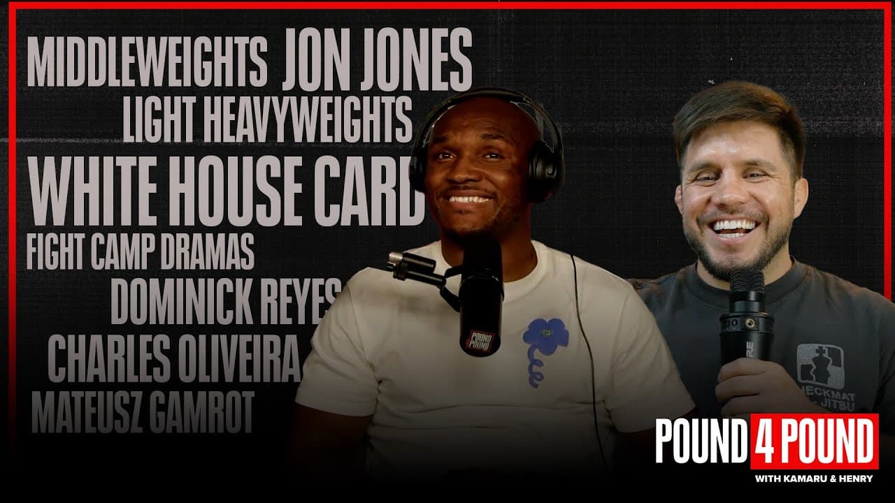 Debating Middleweights, Light Heavyweight, Jake Paul, Jon Jones, Oliveira | Pound4Pound Podcast