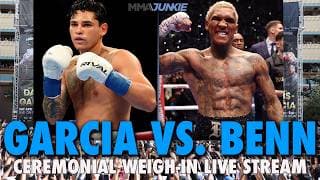 Ryan Garcia vs. Conor Benn Ceremonial Weigh-Ins & Faceoffs LIVE | Garcia vs. Benn
