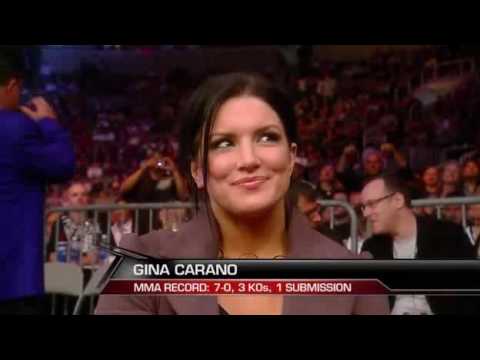 Gina Carano at Strikeforce (HQ)