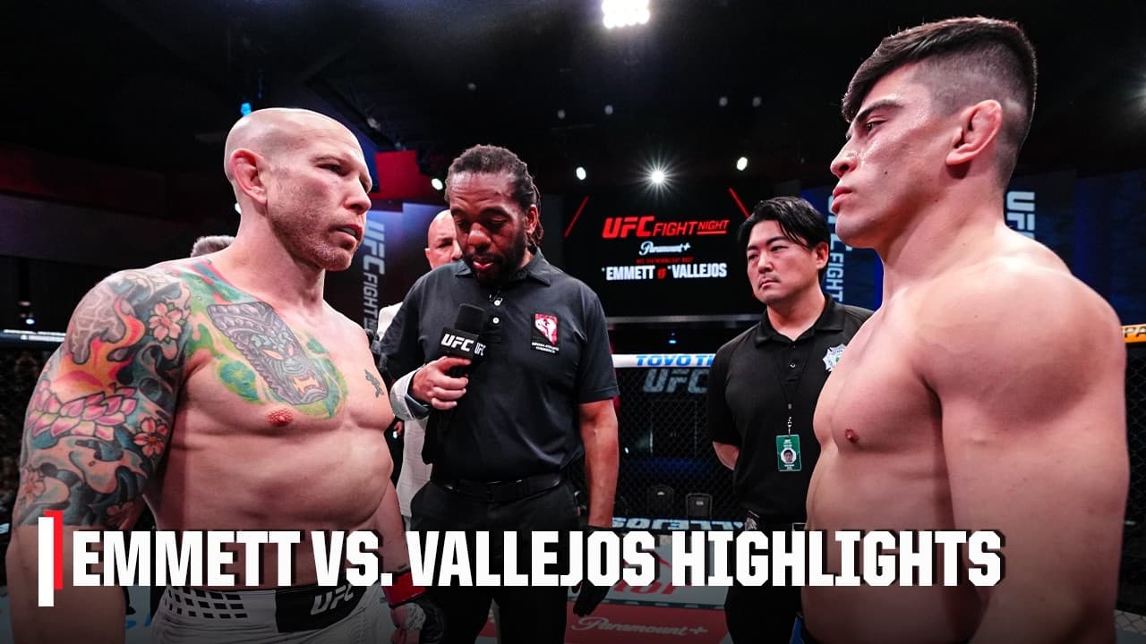 Josh Emmett vs. Kevin Vallejos HIGHLIGHTS from #UFCVegas114 | ESPN MMA