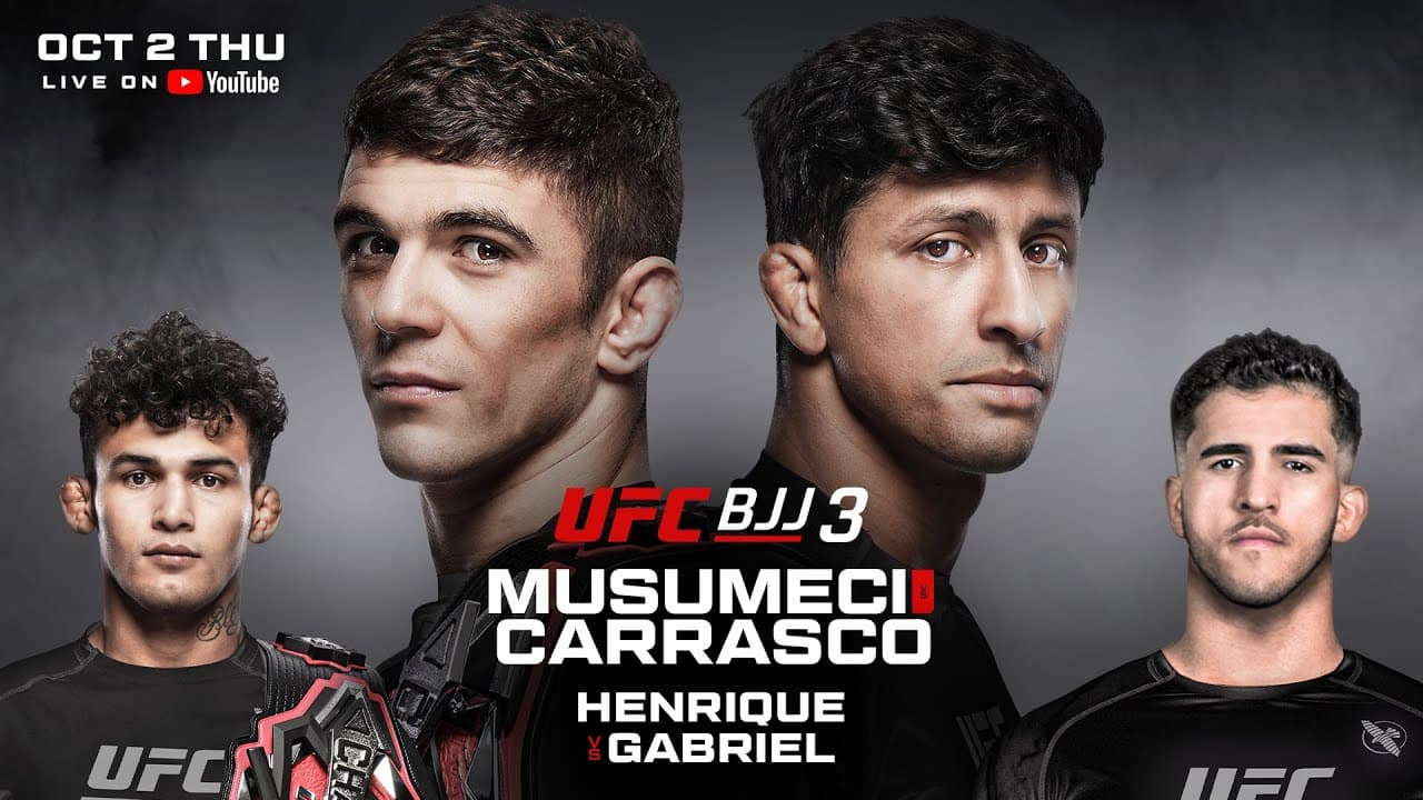 UFC BJJ 3: Musumeci vs Carrasco | Full Event