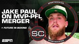 Jake Paul on the MVP-PFL merger and his quest to become World Champion | SportsCenter