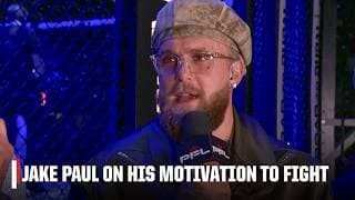 'I want to inspire the next generation’ - Jake Paul on his motivation + MVP-PFL merger | ESPN MMA