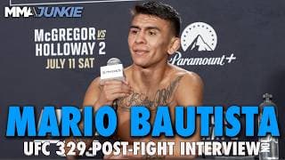 Mario Bautista: Title within grasp after avenging Cory Sandhagen loss | UFC 329