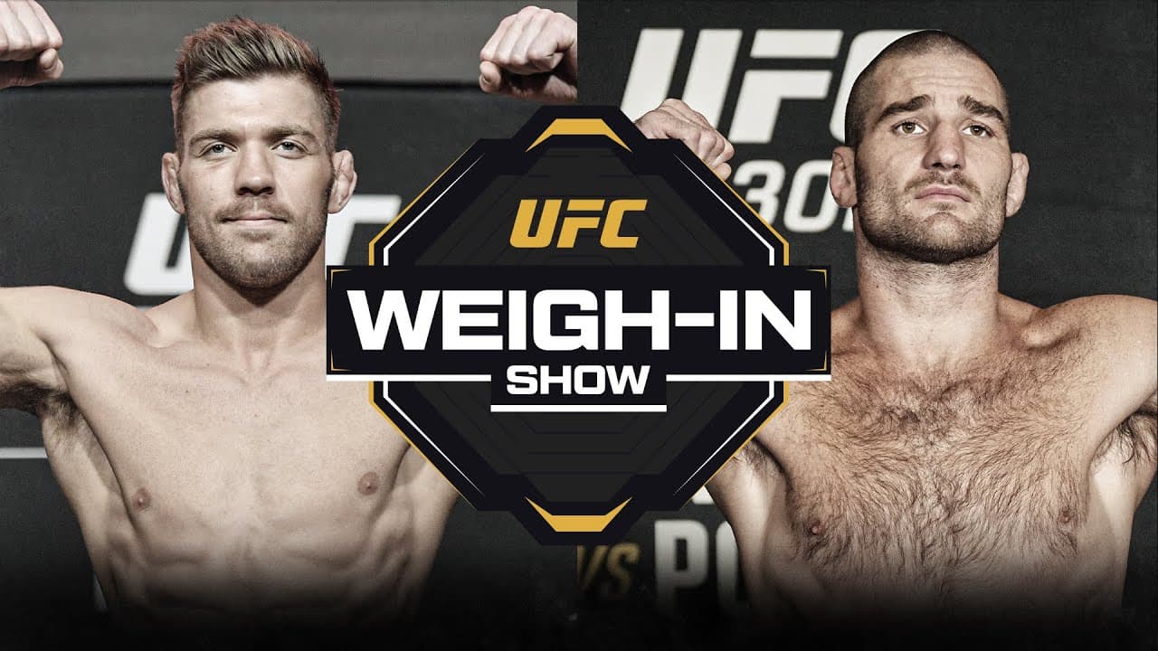 UFC 312: Evening Weigh-In Show