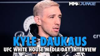Kyle Daukaus expects full credit after he beats Bo Nickal in front of Trump | UFC White House
