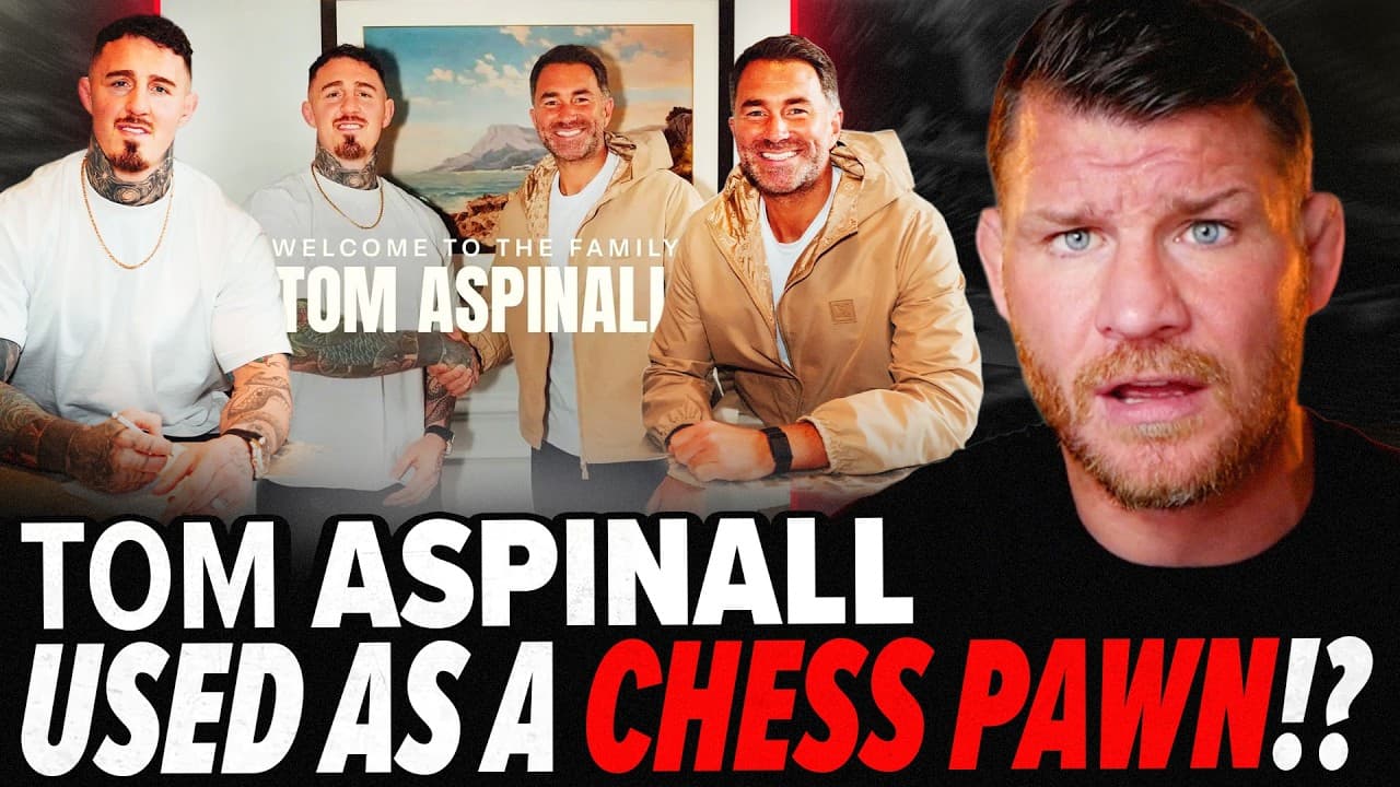'Is Tom Aspinall being USED by Eddie Hearn!?' | Tom signs with MATCHROOM | BISPING REACTS