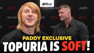 'Ilia Topuria is SOFT!' | Paddy Pimblett EXCLUSIVE INTERVIEW | UFC 329