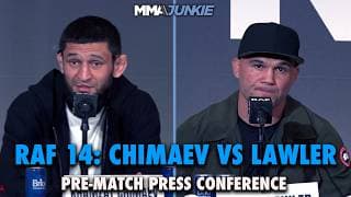Khamzat Chimaev vs Robbie Lawler RAF 14 FULL PRE-MATCH PRESS CONFERENCE