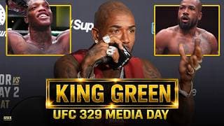 King Green REACTS To Getting Custom UFC Shorts Versus $100K Bonus He Also Wanted - MMA Fighting