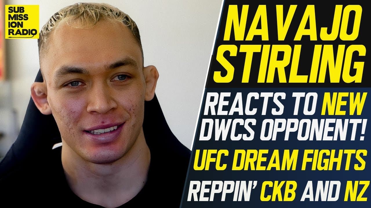 Prospect Navajo Stirling Is Gonna "Bring the Energy" and Show Dana White He's "The Whole Package"
