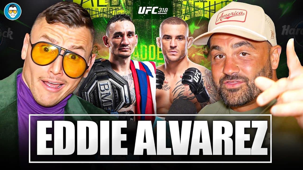 Why Eddie Alvarez is Concerned for Dustin Poirier Retirement
