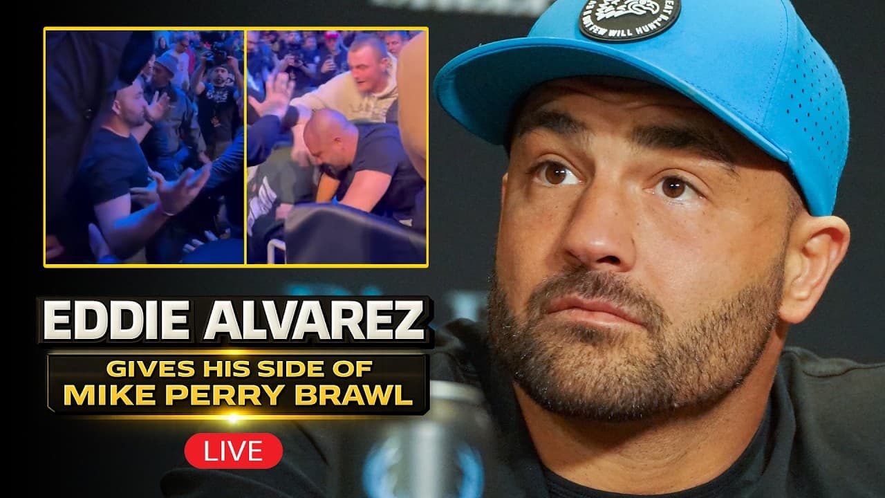Eddie Alvarez Explains His Side of Mike Perry Brawl at BKFC KnuckleMania VI | MMA Fighting